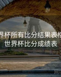 2018世界杯所有比分结果表格，2018世界杯比分成绩表