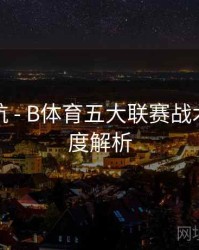 直播导航 - B体育五大联赛战术数据深度解析