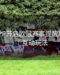 B体育APP开启欧冠赛事提醒功能步骤｜互动玩法