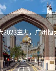 广州恒大2023主力，广州恒大晋级了吗