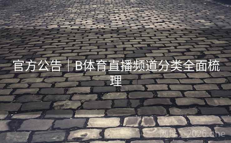 官方公告｜B体育直播频道分类全面梳理