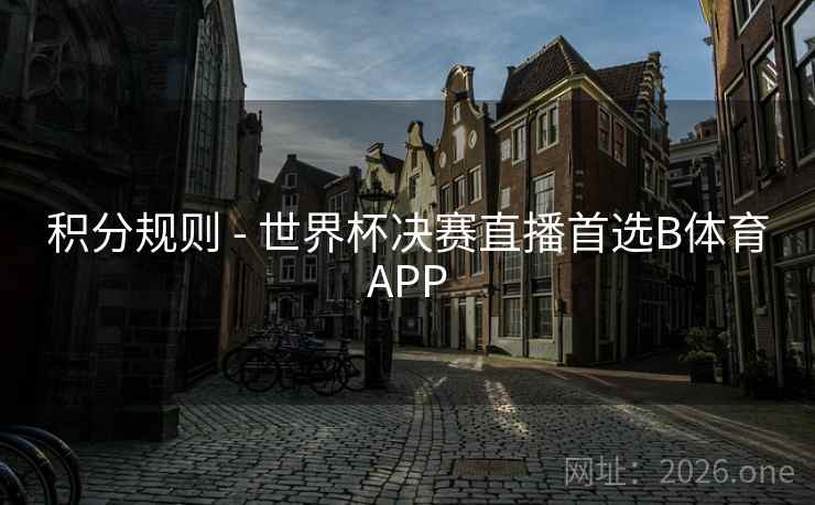 积分规则 - 世界杯决赛直播首选B体育APP