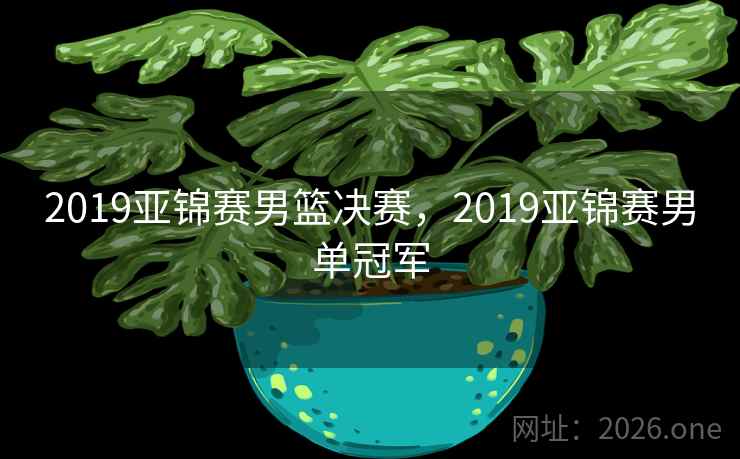 2019亚锦赛男篮决赛，2019亚锦赛男单冠军