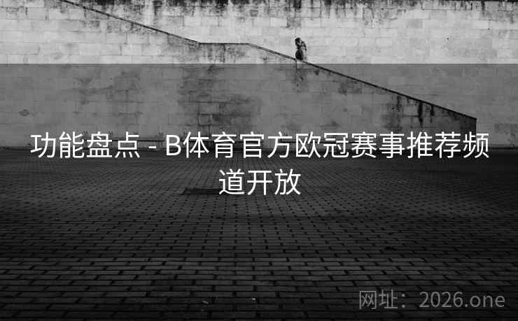 功能盘点 - B体育官方欧冠赛事推荐频道开放