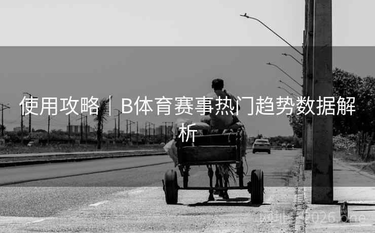 使用攻略｜B体育赛事热门趋势数据解析