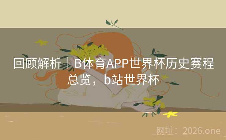 回顾解析｜B体育APP世界杯历史赛程总览，b站世界杯