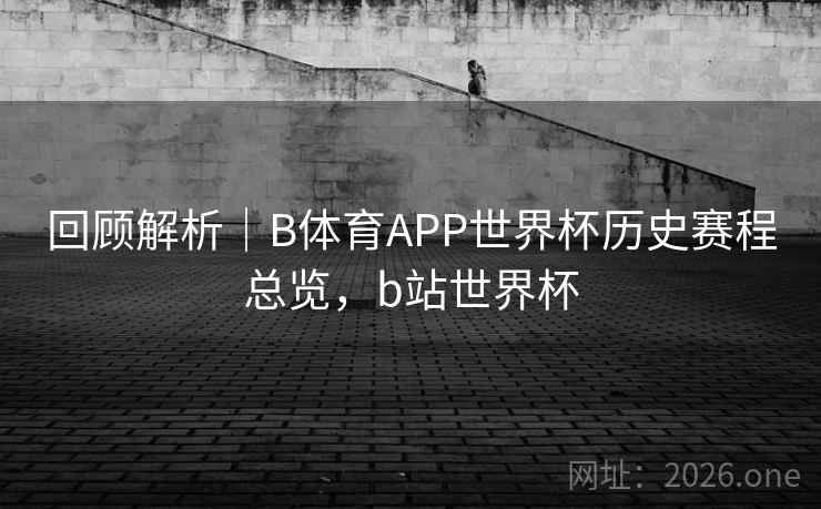 回顾解析｜B体育APP世界杯历史赛程总览，b站世界杯